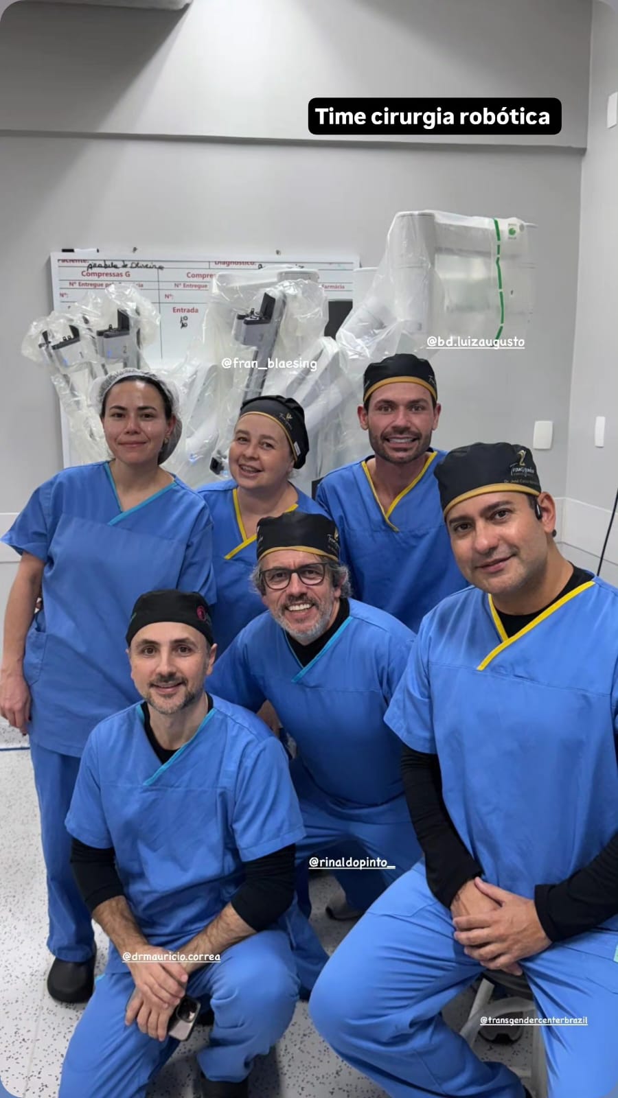 Equipe Transgender Center Brazil